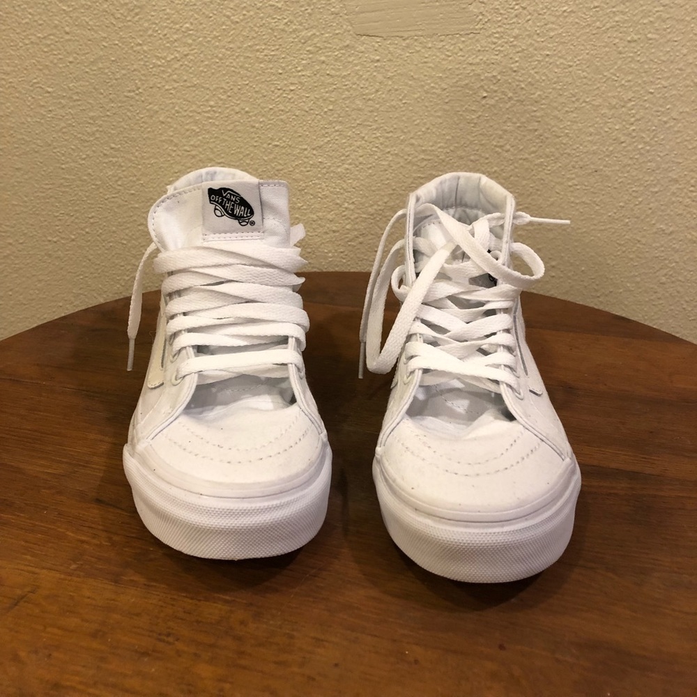 VANS SK8-HI TRUE WHITE